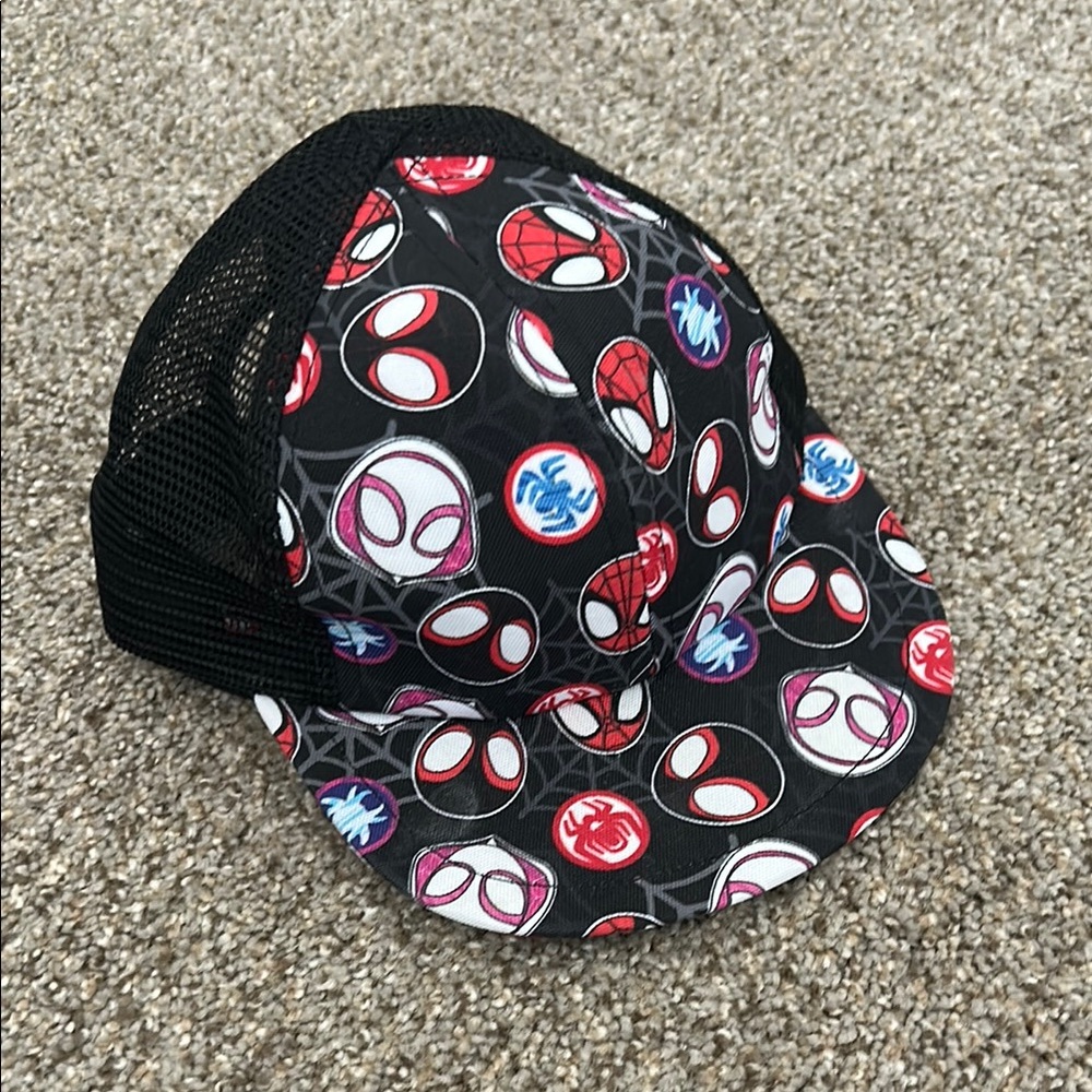 Black Spider-Man Themed Cap